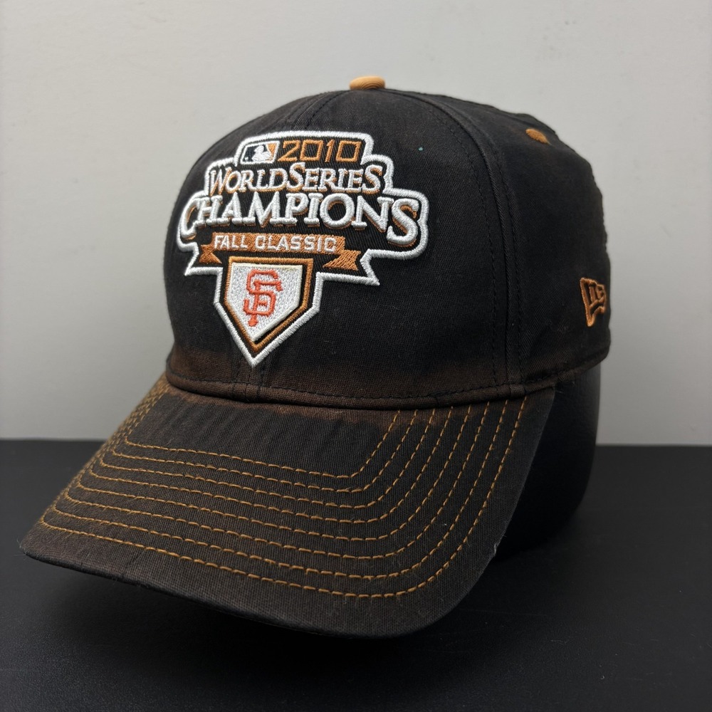 San Francisco Giants 2010 World Series Champions New Era Fitted Hat Faded SF